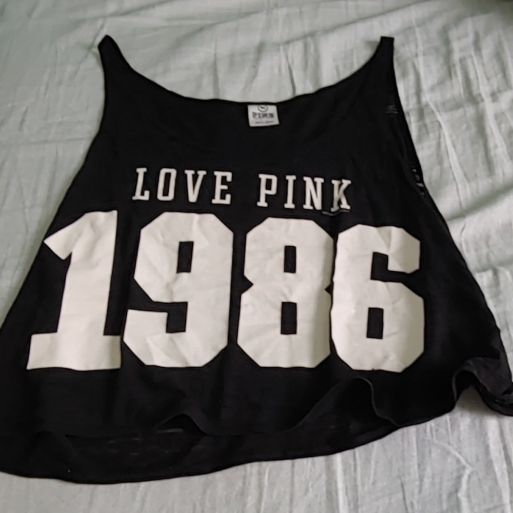 VS PINK cropped tank!